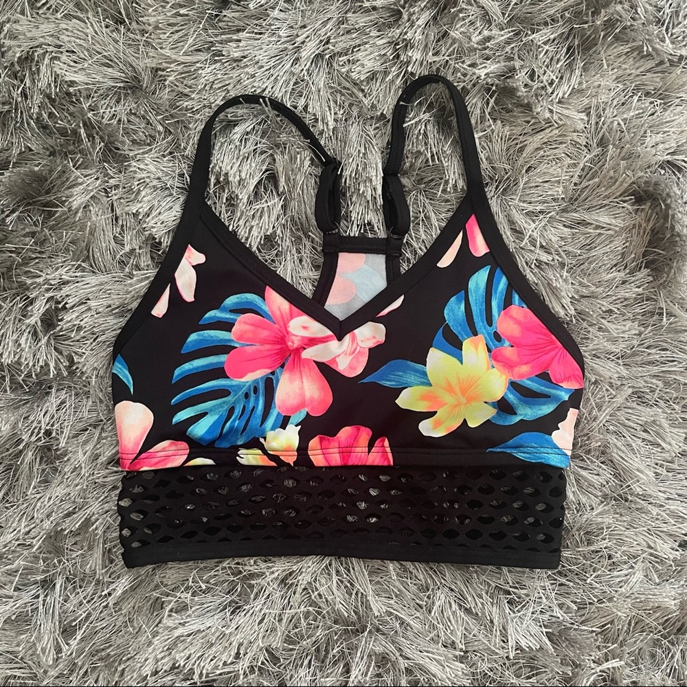Tropical Sports Bra Victorias Secret PINK Extra Small (XS)
